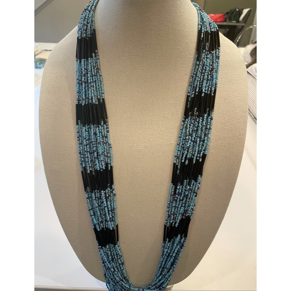 Brand new beaded multi layer necklace made by Abbott